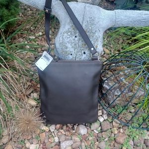 COACH VINTAGE HOBO LEATHER CHELSEA BROWN  CROSSBODY BAG  NEW